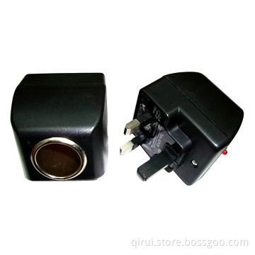 AC/DC Adapter Car Charger, Made of ABS